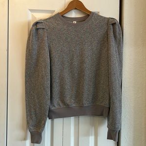 BP sparkly padded shoulder sweater/sweatshirt